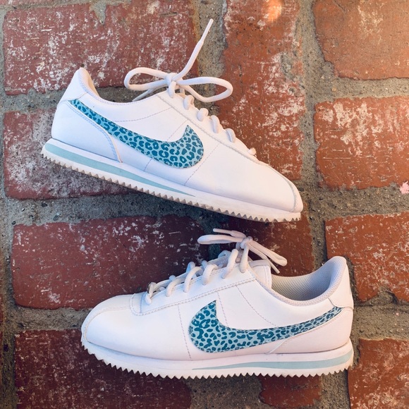 nike cortez leopard